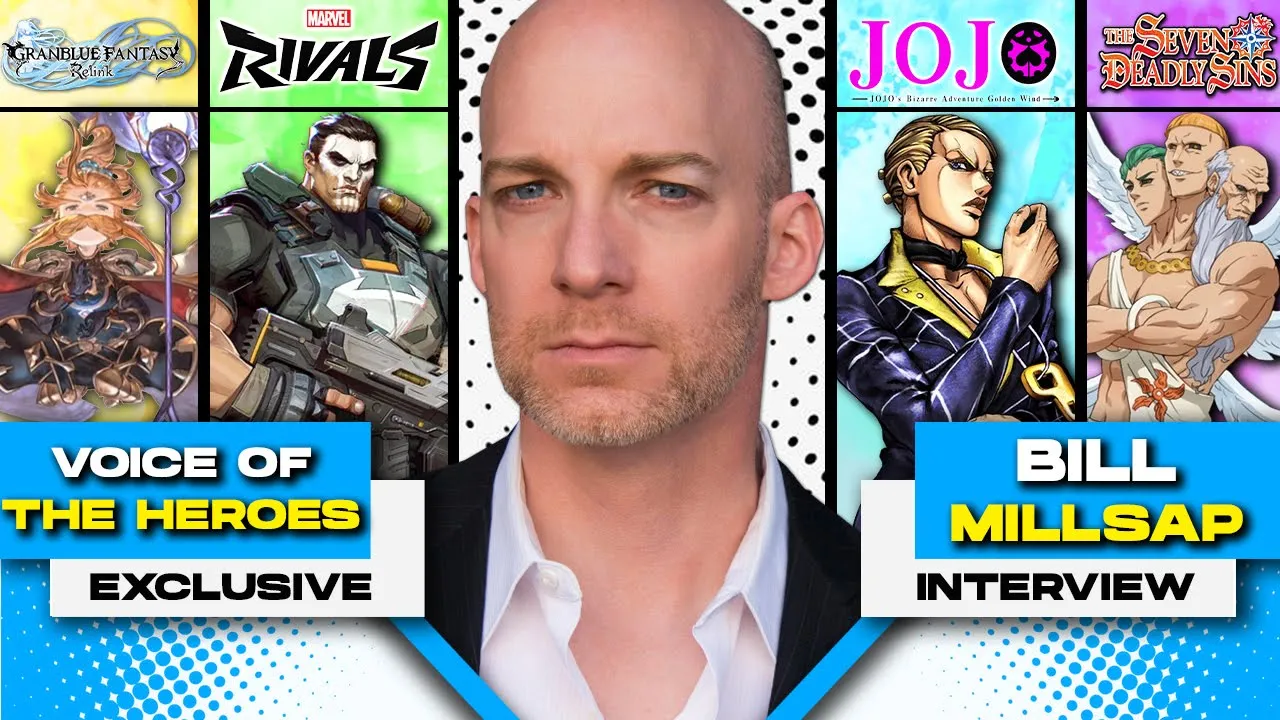 Legendary Voice Actor Bill Milsap Talks Marvel Rivals, Seven Deadly Sins, and More!